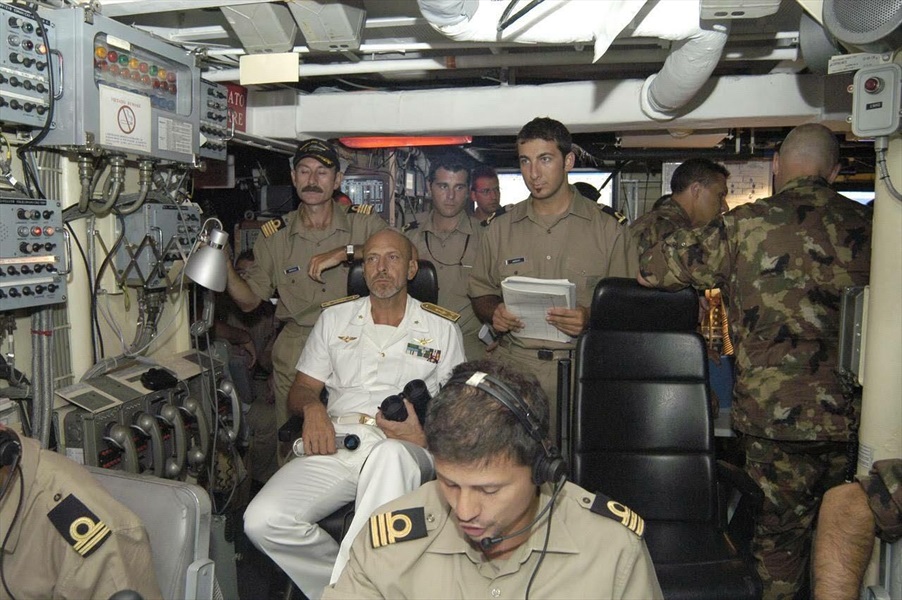 Ammiraglio Giuseppe De Giorgi - Fasi preparatorie lo sbarco