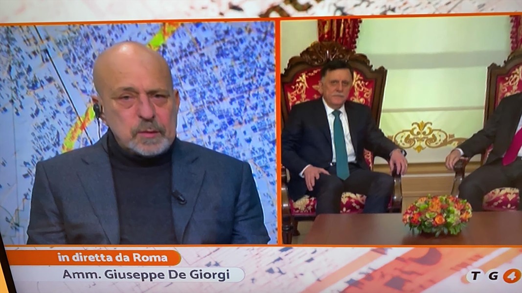 Ammiraglio Giuseppe De Giorgi - TG 4