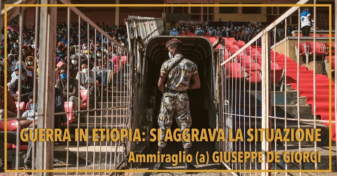 Ammiraglio Giuseppe De Giorgi - Guerra in Etiopia: si aggrava la situazione