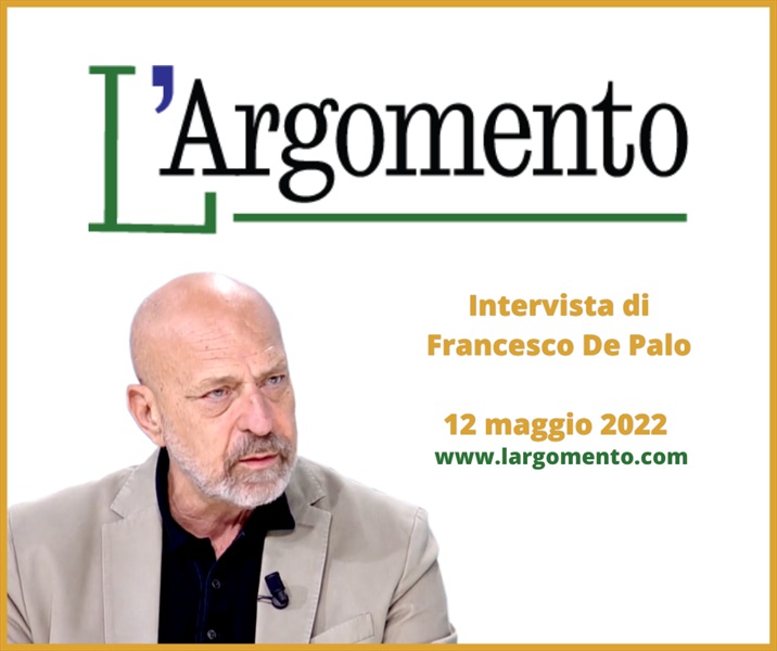 Amm. (a) De Giorgi sul Quotidiano L'Argomento - intervista