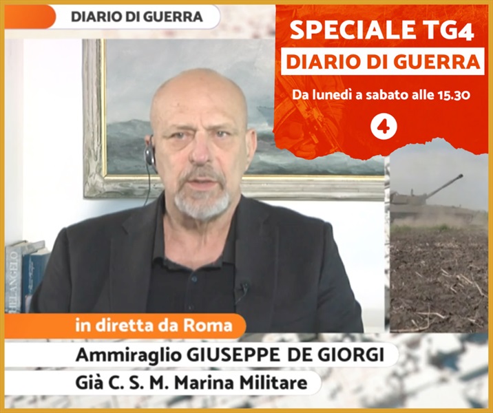 Amm. (a) De Giorgi a Diario di Guerra - Speciale TG 4